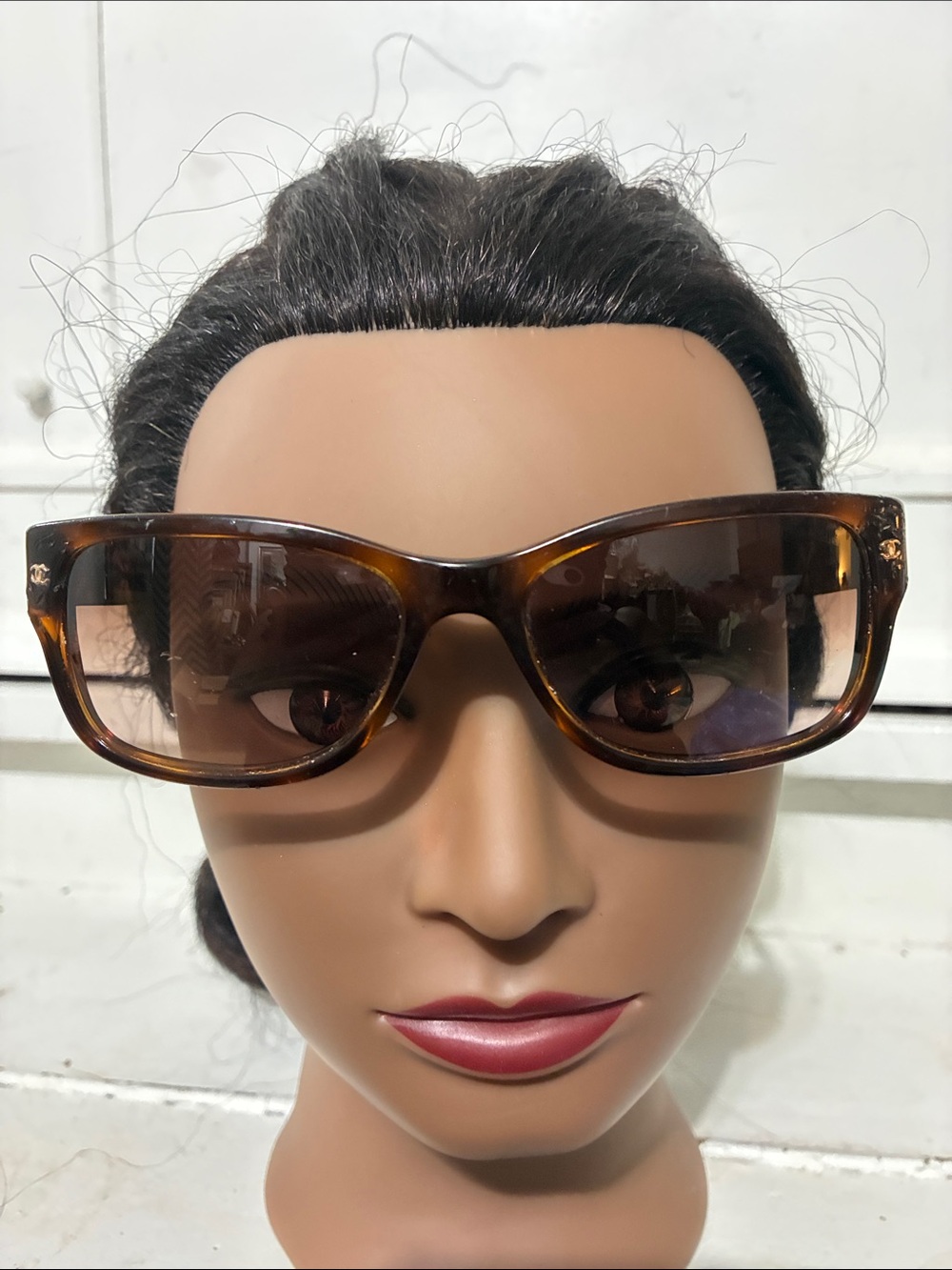Chanel distressed sunglasses